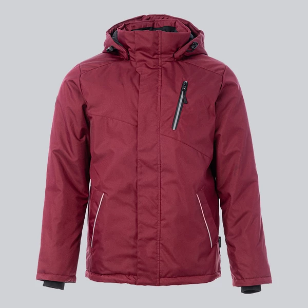 Куртка мужская зимняя KW 210, темно-красный