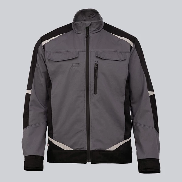 Куртка мужская летняя KS 202 C, графит серый/черный