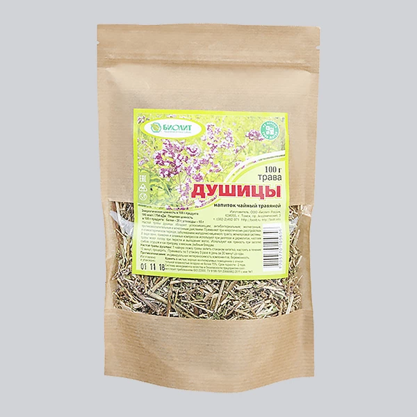 Напиток чайный "Трава душицы", 100 гр.