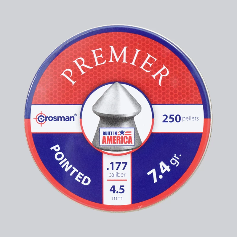 Пули пневматические Crosman Pointed 4.5 мм (250 шт, 0.48 грамм)