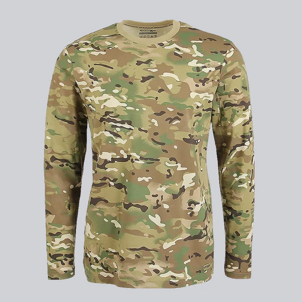 Футболка L/S-2 камуфлированная multipat