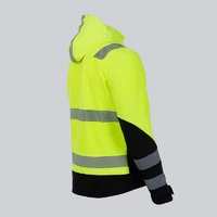 Сигнальная куртка-софтшелл BRODEKS KS 227, желтый/черный