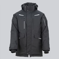 Зимняя куртка-парка BRODEKS KW215, черный