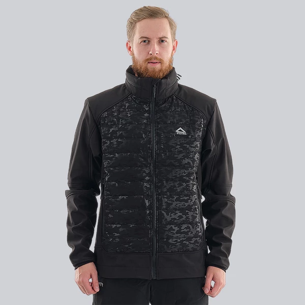 Куртка "Скандинавия" (таслан, черный кмф) PAYER