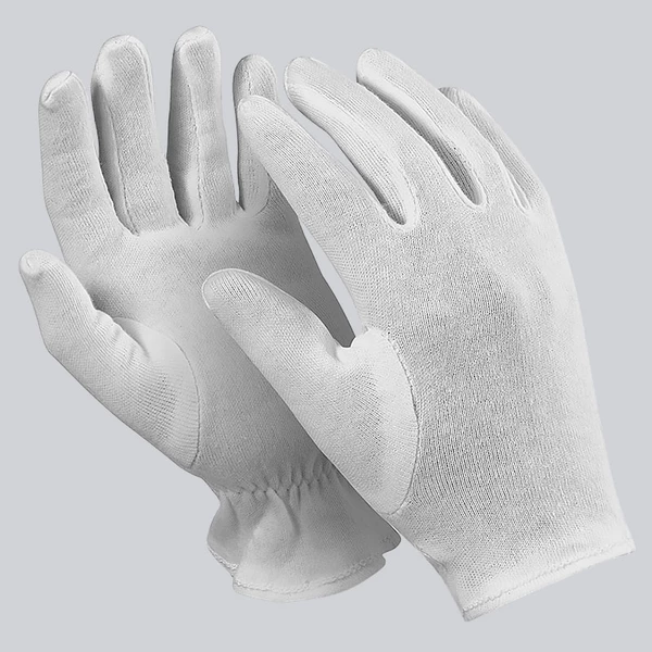 Перчатки "Атом" (хлопок отбеленый, шитые) (TT-44)