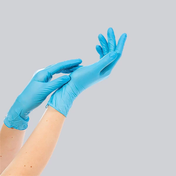 Перчатки нитриловые, неопудрен NitriMax (50пар)