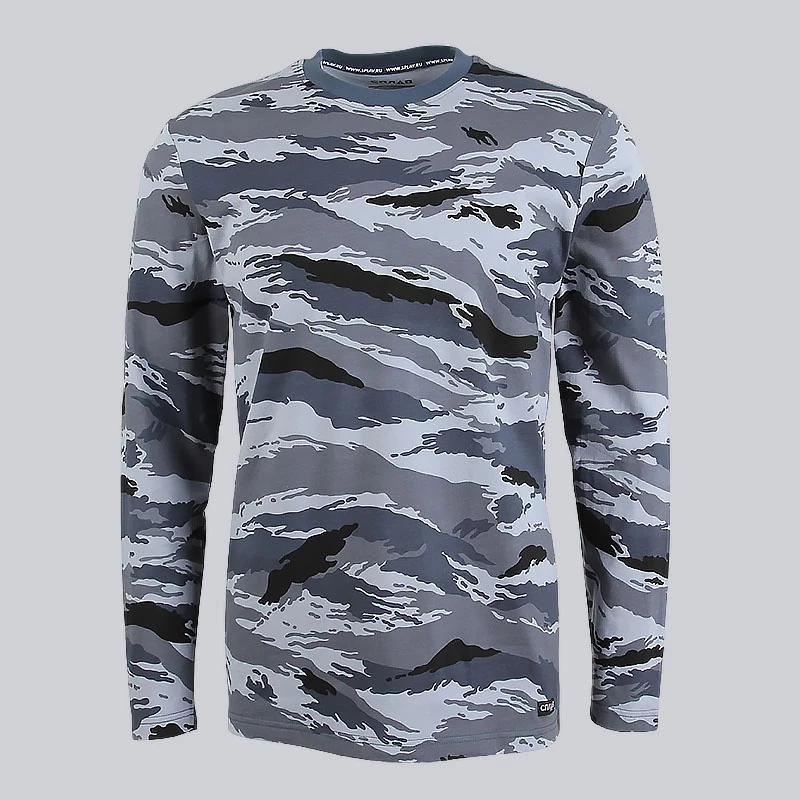 Футболка L/S-2 камуфлированная тень