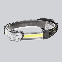 Фонарь SMARTBUY налобный, аккум, 8Вт LED + 5Вт COB+Stop light (SBF-HL044)