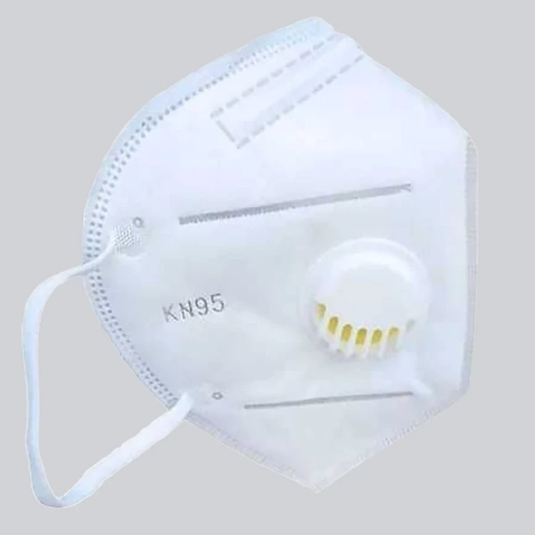 Респиратор защитный с клапаном KN95 FFP2 (12 ПДК)