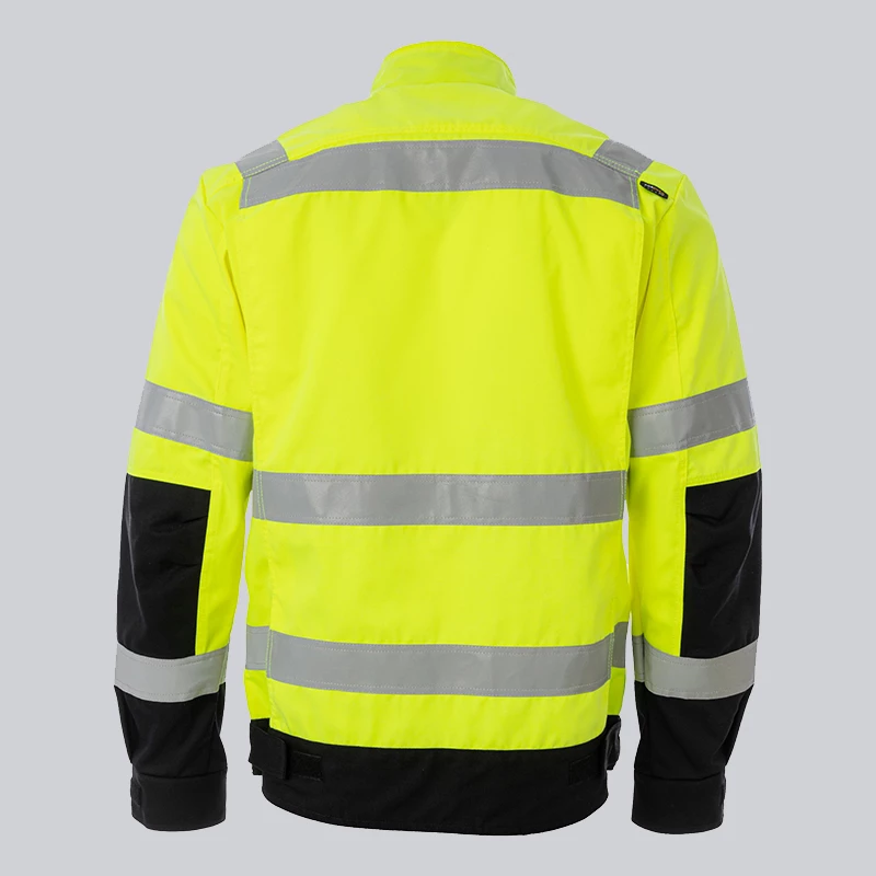 Сигнальная куртка KS 218, желтый/черный
