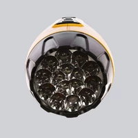 Фонарь аккум. SMARTBUY 15+10LED с прямой зарядкой (SBF-89-Y) желтый