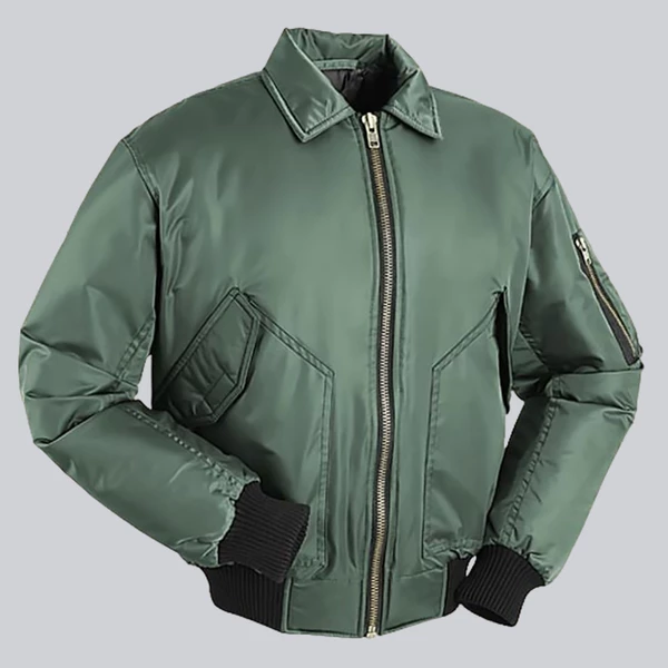 Куртка Штурман, зеленая твил